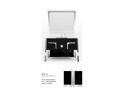 Schwarzer Badezimmerschrank Badezimmermöbel Regal Badezimmerschrank Neu