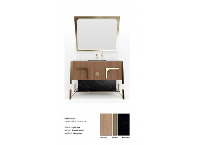 Brauner Badezimmerschrank Badezimmermöbel Regale Badezimmerschrank Holzregale