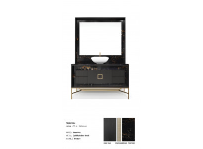 Schwarzer Badezimmerschrank Badezimmermöbel Regal Badezimmerschrank Holzregale