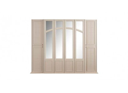 Kleiderschrank 6 türiger Schrank Schlafzimmer Möbel Kleiderschränke