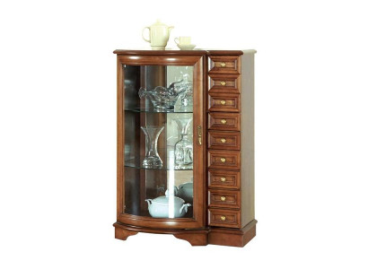 Vitrine Glasvitrine Schaukästchen Glasschrank Regalvitrine Schubladenschrank