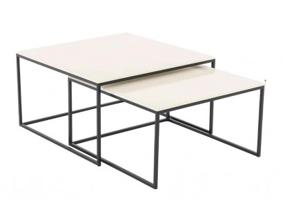 Modern Weiß Couchtisch 2x Couchtische Wohnzimmer Hochwertig Möbel Designer
