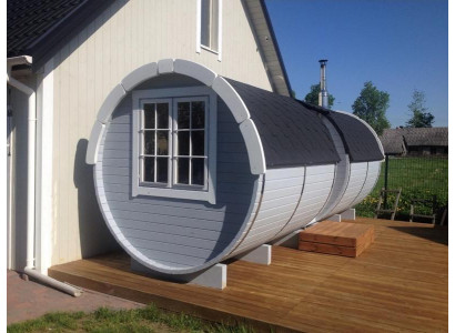 Fasssauna Holzsauna Saunafass Gartensauna Fasshütte Barrelsauna