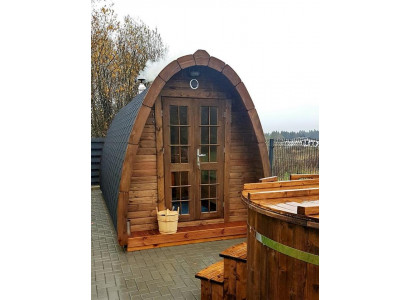 Holzsauna Gartensauna Outdoor-Sauna Saunahütte Wellnessfass Haus