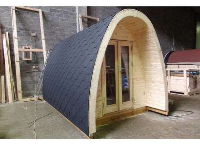 Campinghütte Freizeithaus Tiny House Naturhütte Holzhütte Mobilheim