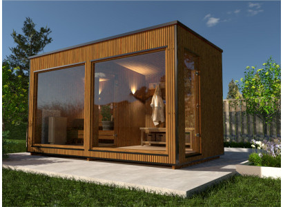 Sauna Holz Trockensauna Gartensauna Holzsauna Outdoor Sauna Kotasuna