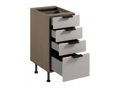 Küchenschrank Küchenunterschrank Schrank 4 Schubladen Küche Küchenmöbel
