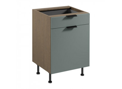 Küchenschrank Einbauschrank Regalschrank mit Auszug Sockelschrank Holz