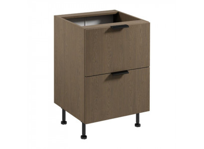 Unterschrank Küchenschrank Schubladenschrank Holzschrank Schrank Braun