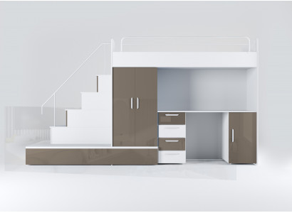 Hochbett aus Massivholz – Für mehr Platz und Stauraum im Jugendzimmer.