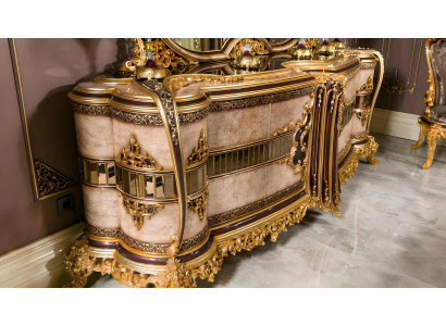 Klassisches Sideboard Designer Wohnzimmer Anrichte Edle Holz Möbel