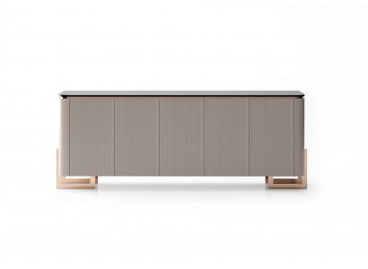 Moderne Beige Konsole Luxuriöses Sideboard Wohnzimmer Anrichte