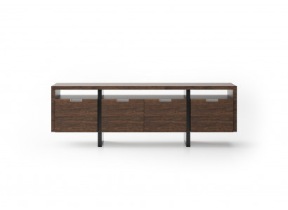 Designer Holz Konsole Modernes Lowboard Wohnzimmer RTV-Ständer
