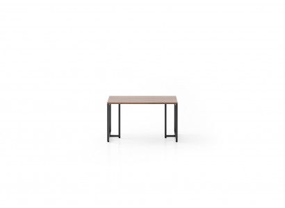 Hellbrauner Beistelltisch Arbeitszimmer Kaffeetisch Luxus Holzmöbel