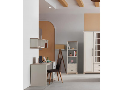 Designer Schlafzimmer Set Schreibtisch Moderner Wandschrank Regal