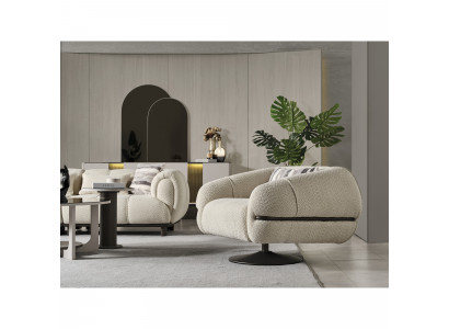 Sessel Club Lounge Designer Lehn Moderne Sessel 1 Sitzer  Polster