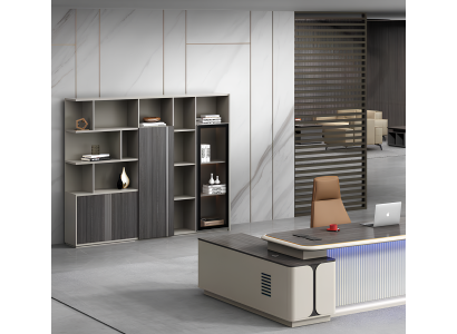 LED-Beleuchtung Vitrinenschrank mit viel Stauraum