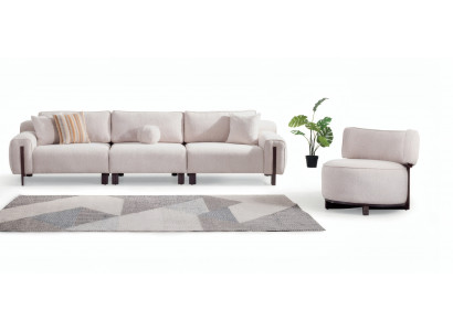 Wohnzimmer Set (Sofagarnitur 3+1) – Schick und bequem für jedes Zuhause