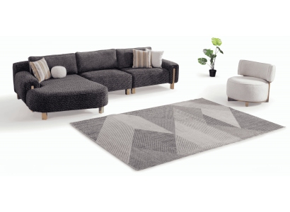 Ein elegantes, geräumiges Ecksofa für alle, die hochwertige Details schätzen.