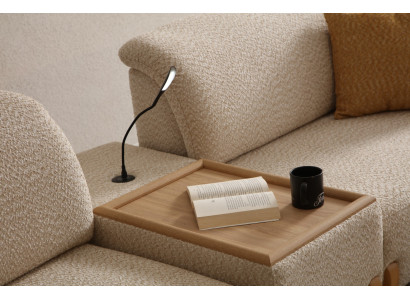 Beiger Tisch für das Wohnzimmer Holztisch  Tisch für das Sofa