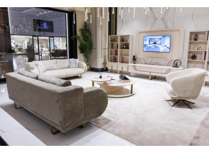 Sofagarnitur Set 3+3+1 – Ideal für Ihre stilvolle Wohnzimmereinrichtung.