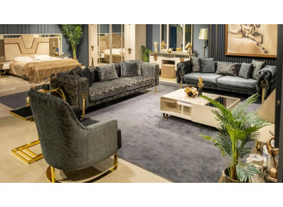 Wohnzimmer Set (Sofagarnitur 4+3+1) – Schick und funktional für Ihr Heim.