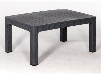 Edler Grauer Gartentisch Moderner Couchtisch Edle Gartenmöbel