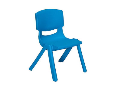 Blauer Kinderstuhl Kinderzimmremöbel Robuste Kinder Möbel