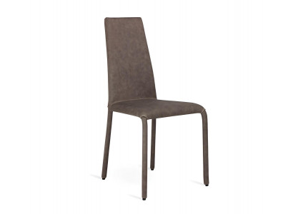 Designer Esszimmerstühle Brauner Polsterstuhl Designer Sitzmöbel