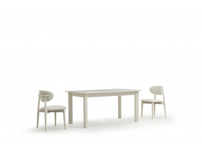 5-teiliges Esszimmer-Set – Esstisch und 4 Stühle im Modernen Stil