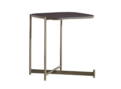 Modischer Beistelltisch mit Metallrahmen und eleganter Tischplatte Hochwertig