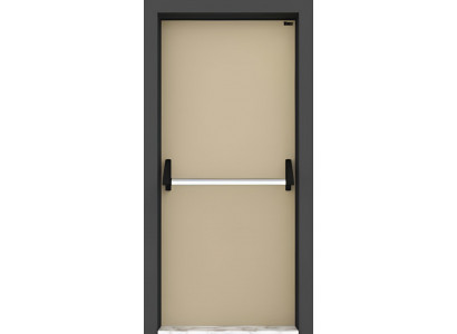 Beige Branschutztür Designer Fluchtüren Robuste Feuerwehrschutztüre