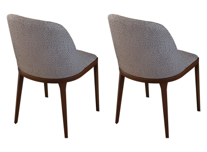 Eleganter Stuhl-Set Designer Sitzstühle Exklusive 2x Polsterstühle