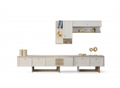 Stilvolles Esszimmer-Set Lowboard & Bücherregal modern & praktisch