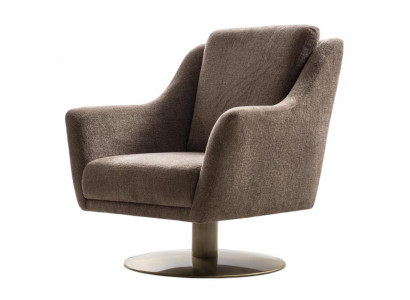 Eleganter Drehsessel Designer Arbeitszimmer Sessel Polstersessel