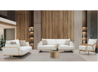 3+3+1 Sofa und Sessel im modernen Design für jedes Wohnzimmer