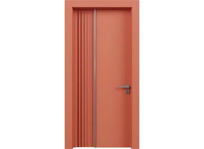 Orange Innentür Stilvolle Wohnungstüren Robuste Haustüren Edle Tür