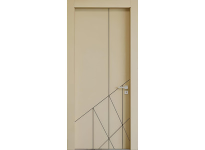 Exklusive Beige Wohnungstür Designer Haustüren Edle Einzeltür
