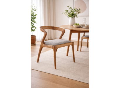 Braun-Tauper Esszimmerstuhl Designer Polsterstühle Exklusive Stühle