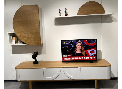 Modernes TV-Lowboard Designer Wohnzimmer TV-Ständer Ablagemöbel