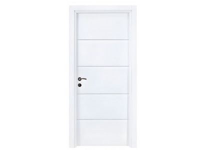 Weiße Holzwerktür Edle Holztür Elegante Wohnungstüren Innentüren