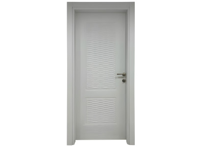 Designer Graue Einzeltür PVC-Holztüren Zuverlässige Innentüren