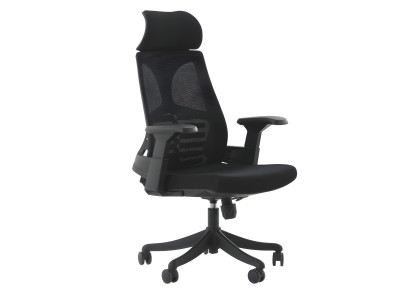 Moderner High-Tech Bürostuhl Designer Kopfstütze Lehnstühle