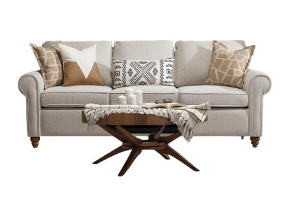 Bequemer 3-Sitzer-Sofa in modernem, stilvollem Design.