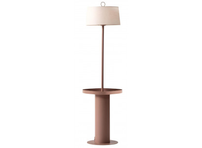 Stilvoller Stehlampe Wohnzimmer Lampenschirm Edle Beleuchtung Möbel