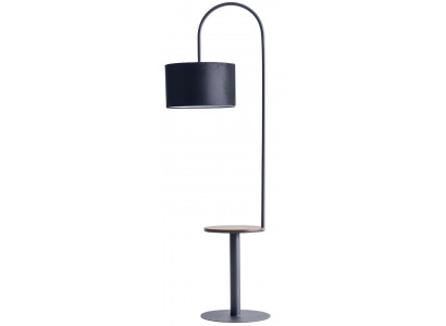 Moderne Stehlampe Designer Beistelltisch Gestell Lampenschirm