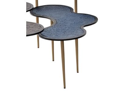 Exklusive Wohnzimmer Tische Designer Beistelltisch Steinplatte