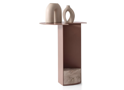 Exklusiver Kaffeetisch Designer Wohnzimmer Metalltisch Edle Möbel
