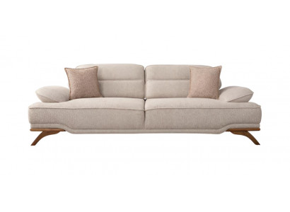 Modernes Beiges 3-Sitzer Sofa – Weiches Sofa für Ihr Wohnzimmer