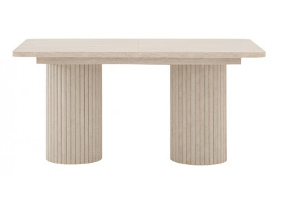 Beiger Designer-Esstisch – Holz-Esstisch für Ihr Esszimmer und Esszimmermöbel